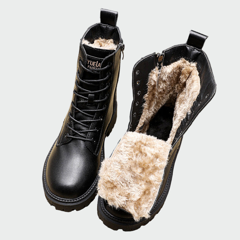 Bailey | Winter Leather Ankle Boots