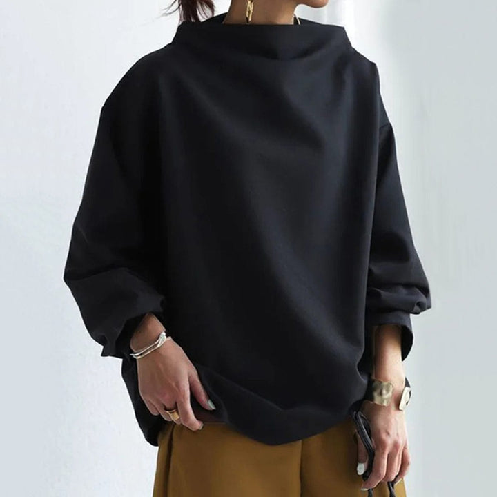 Nora | Stylish High-Collared Casual Top