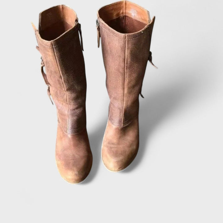 Danielle | Vintage Mid-Calf Boots