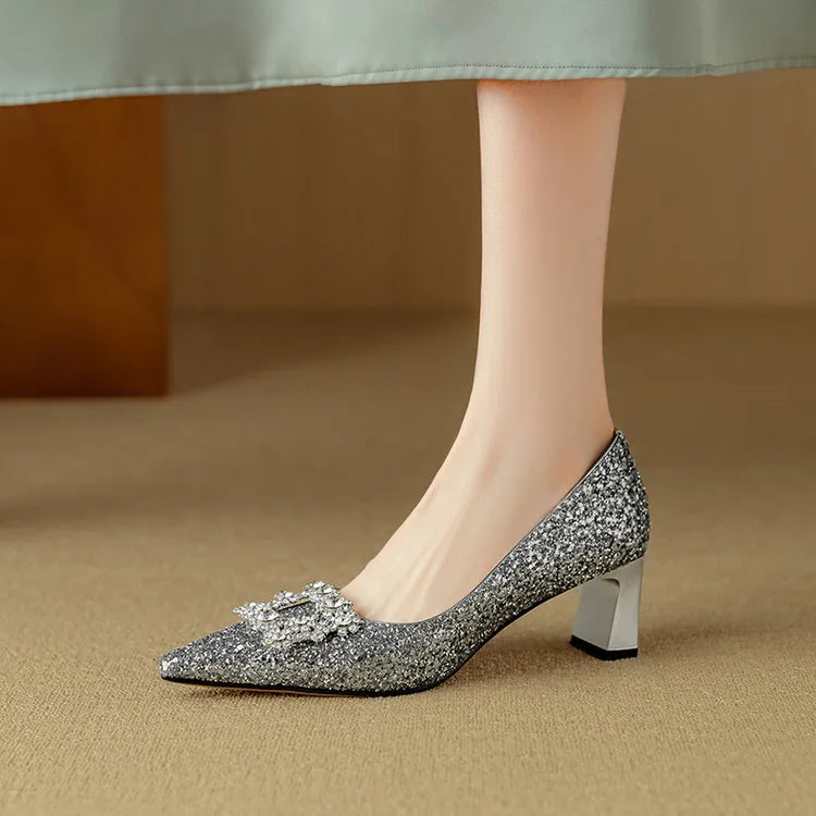 Theresa – Sparkling Glitter Stilettos