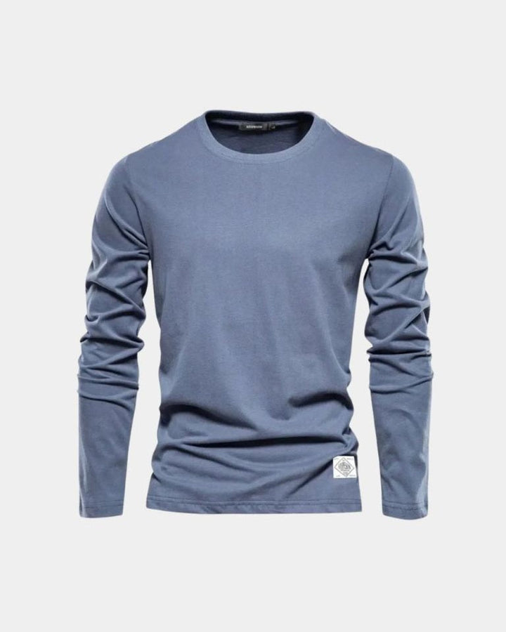 Steven | Navy Crew-Neck Jumper