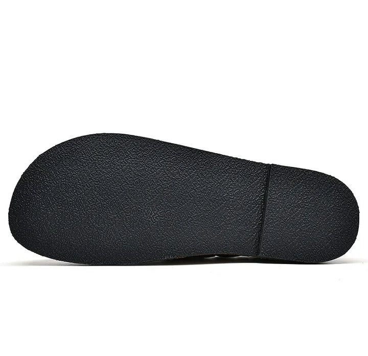 John | Buckle Leather Loafers