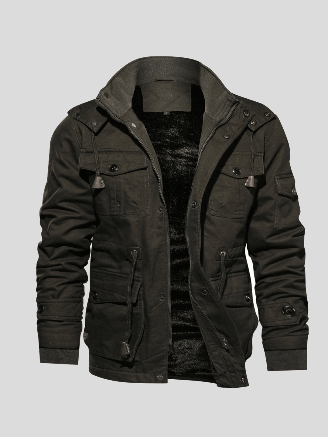 Tobias | Black Utility Jacket