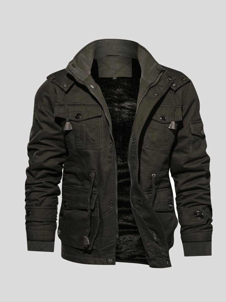 Tobias | Black Utility Jacket