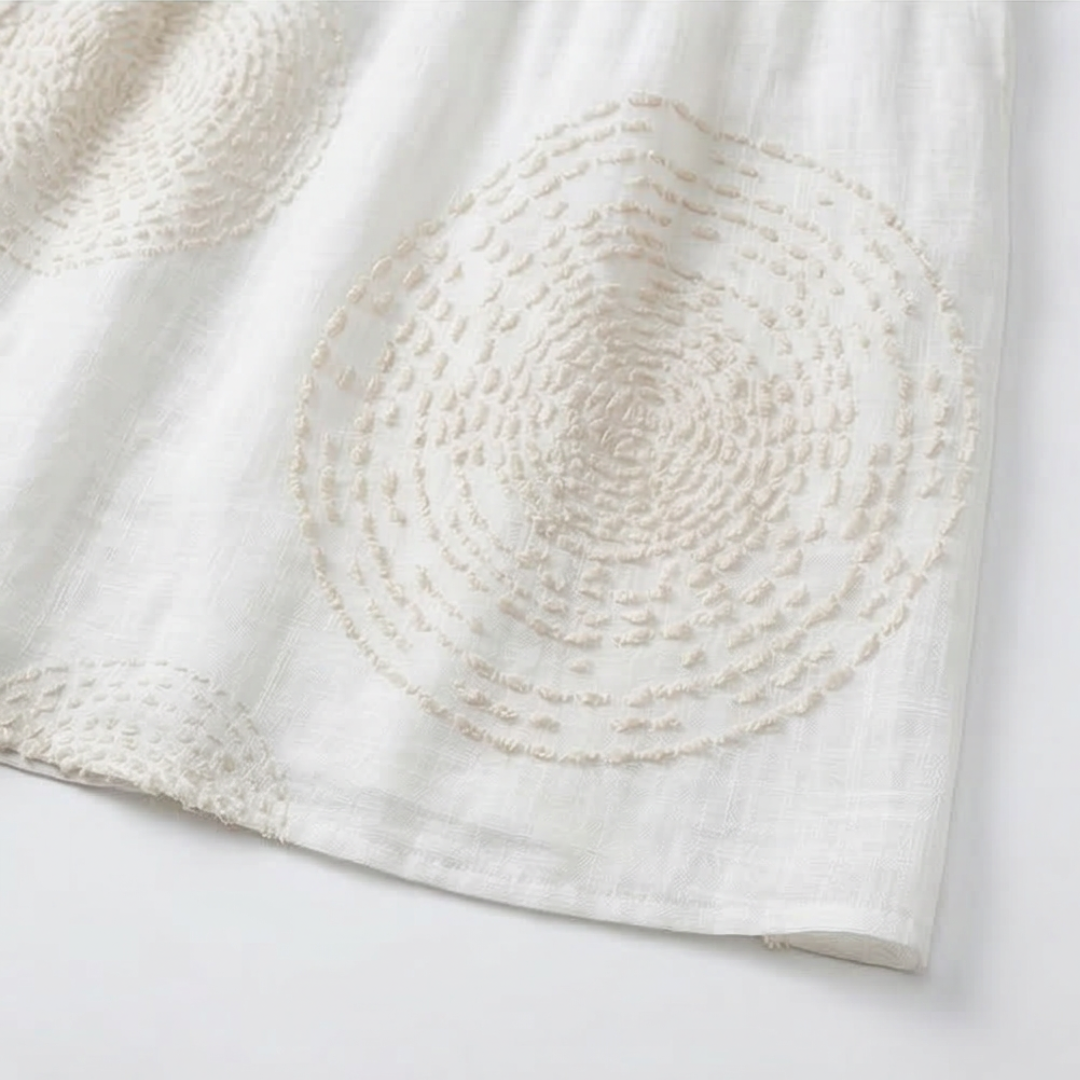 Anaïs | Casual Embroidered Dress
