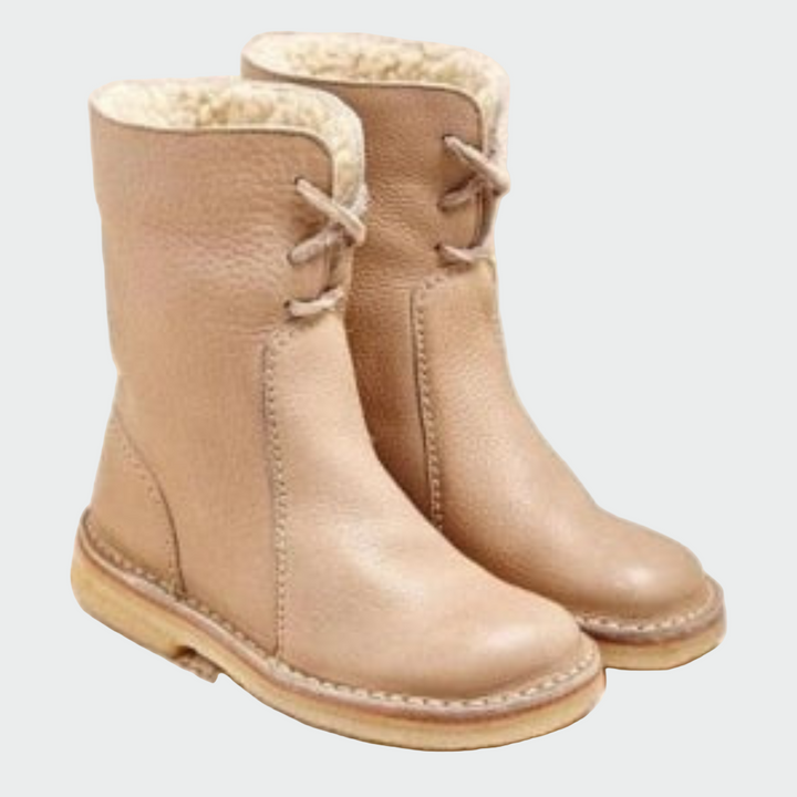 Beth | Waterproof Leather Boots with Wool Lining