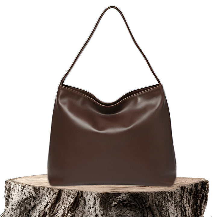 Paula | Glossy Leather Handbag