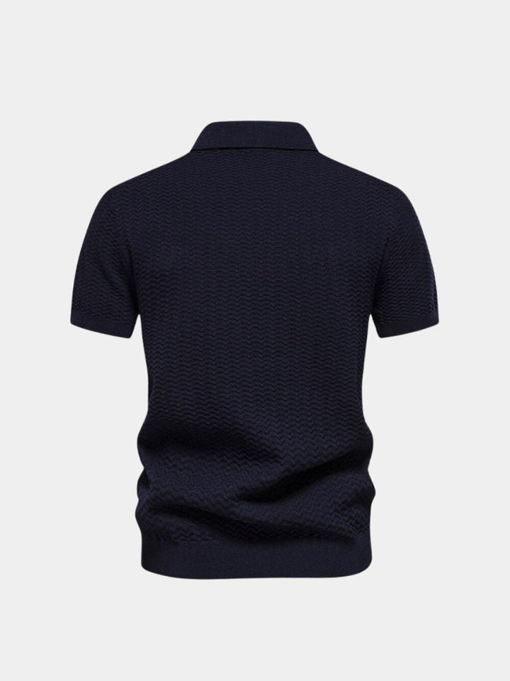 Victor | Colour-Block Zip Polo