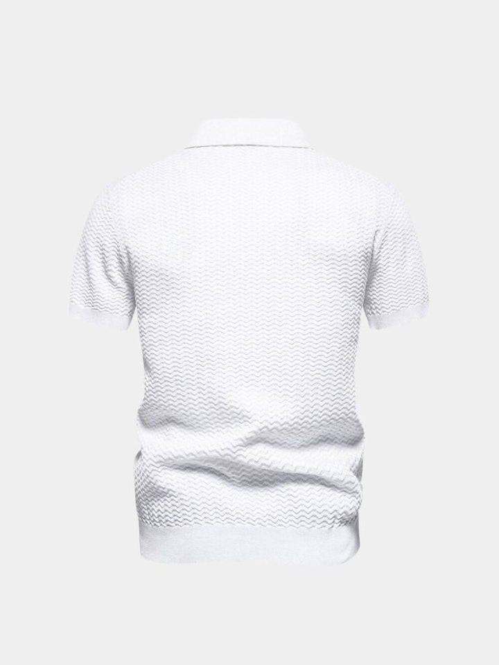 Victor | Colour-Block Zip Polo