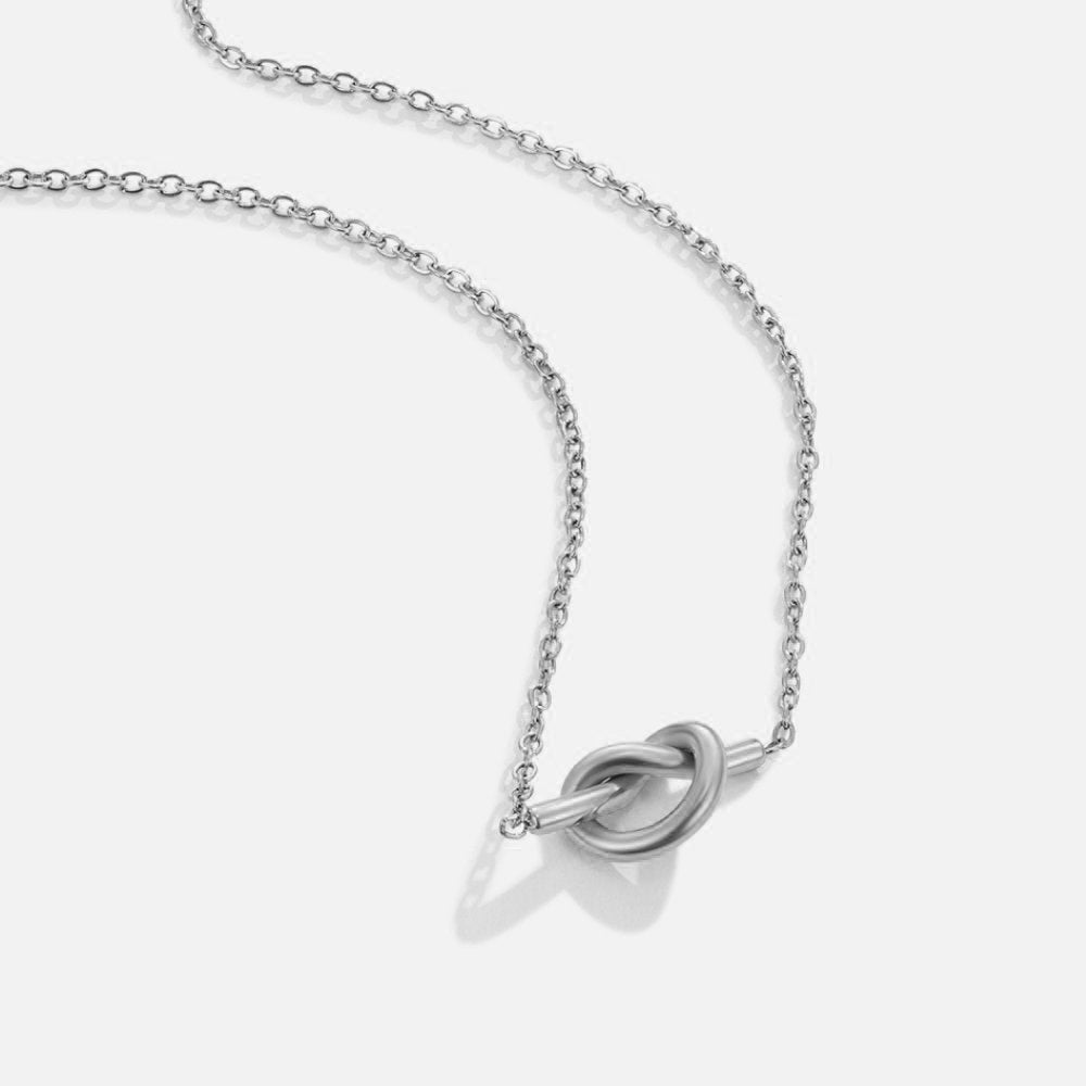 Monique – Silver Angel Pendant Necklace