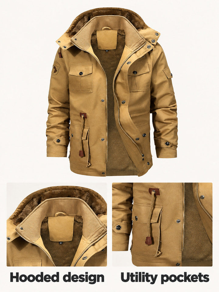 Adrian | Hooded Utility Jacket