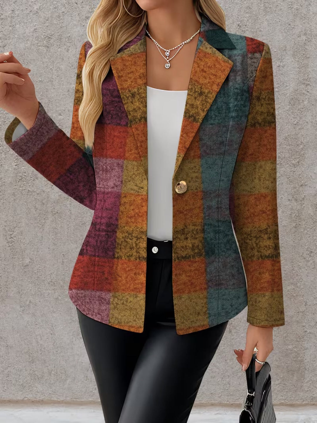 Amandine Autumn Fruit Blazer