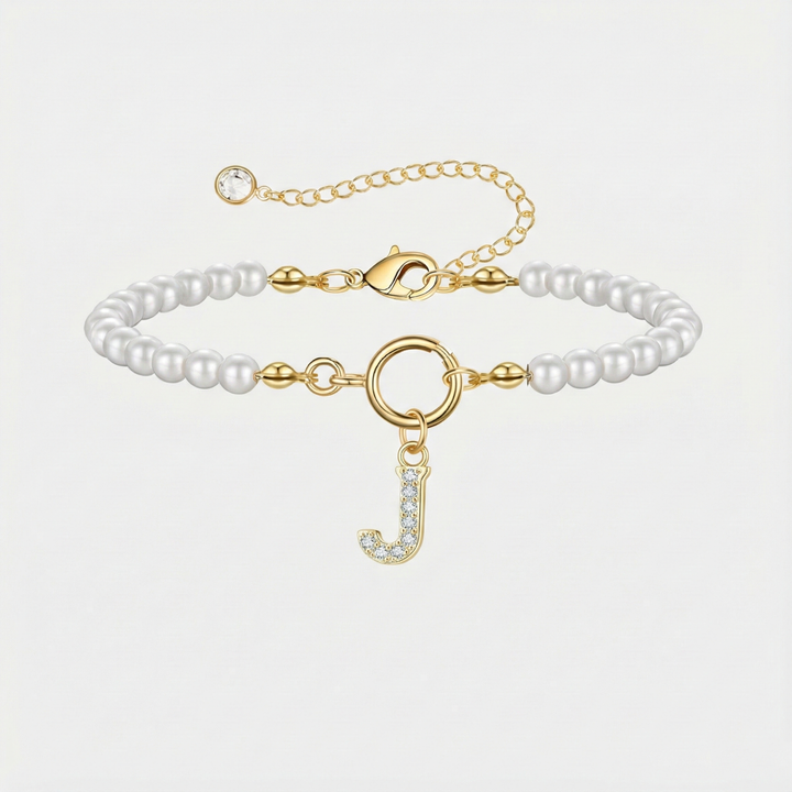 Personalized Golden Letter Bracelets - Auden Key