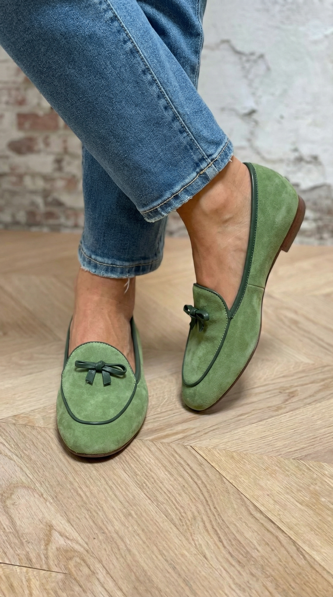 Geneviève | Elegant Flat Shoes with Bow