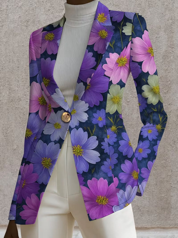 Bellamira Purple Cosmos Blazer