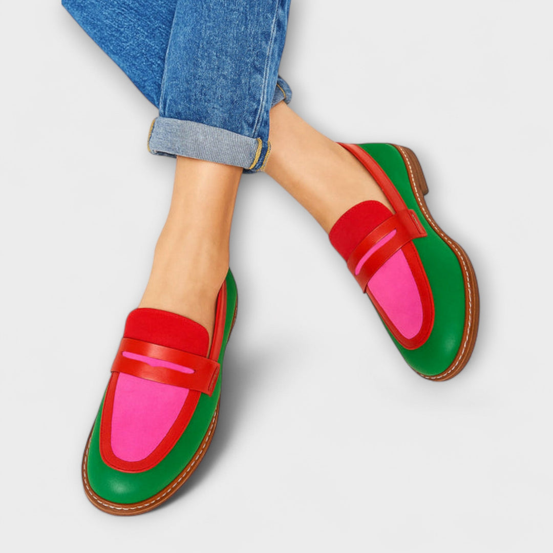 Baume | Casual Loafers with Contrast