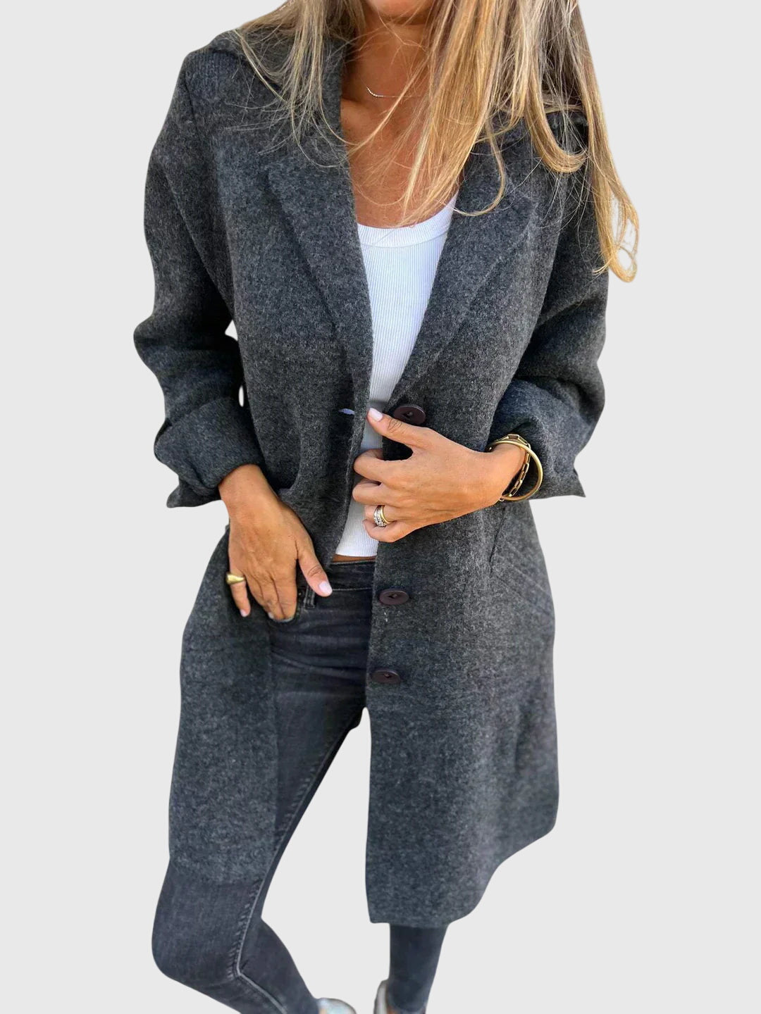 Lisa Blazer with Buttons