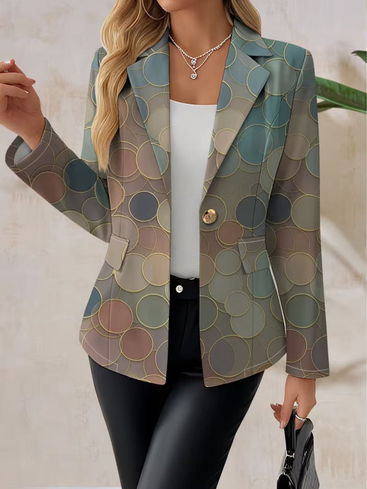 Capucine Dot Mosaic Blazer