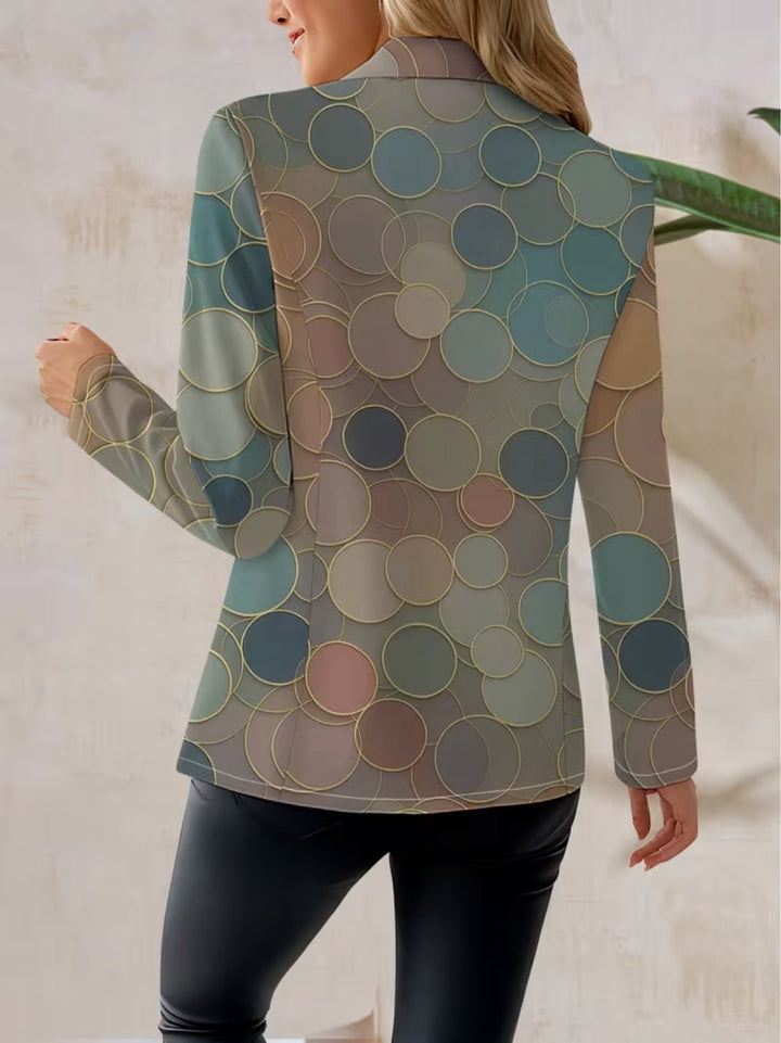 Capucine Dot Mosaic Blazer