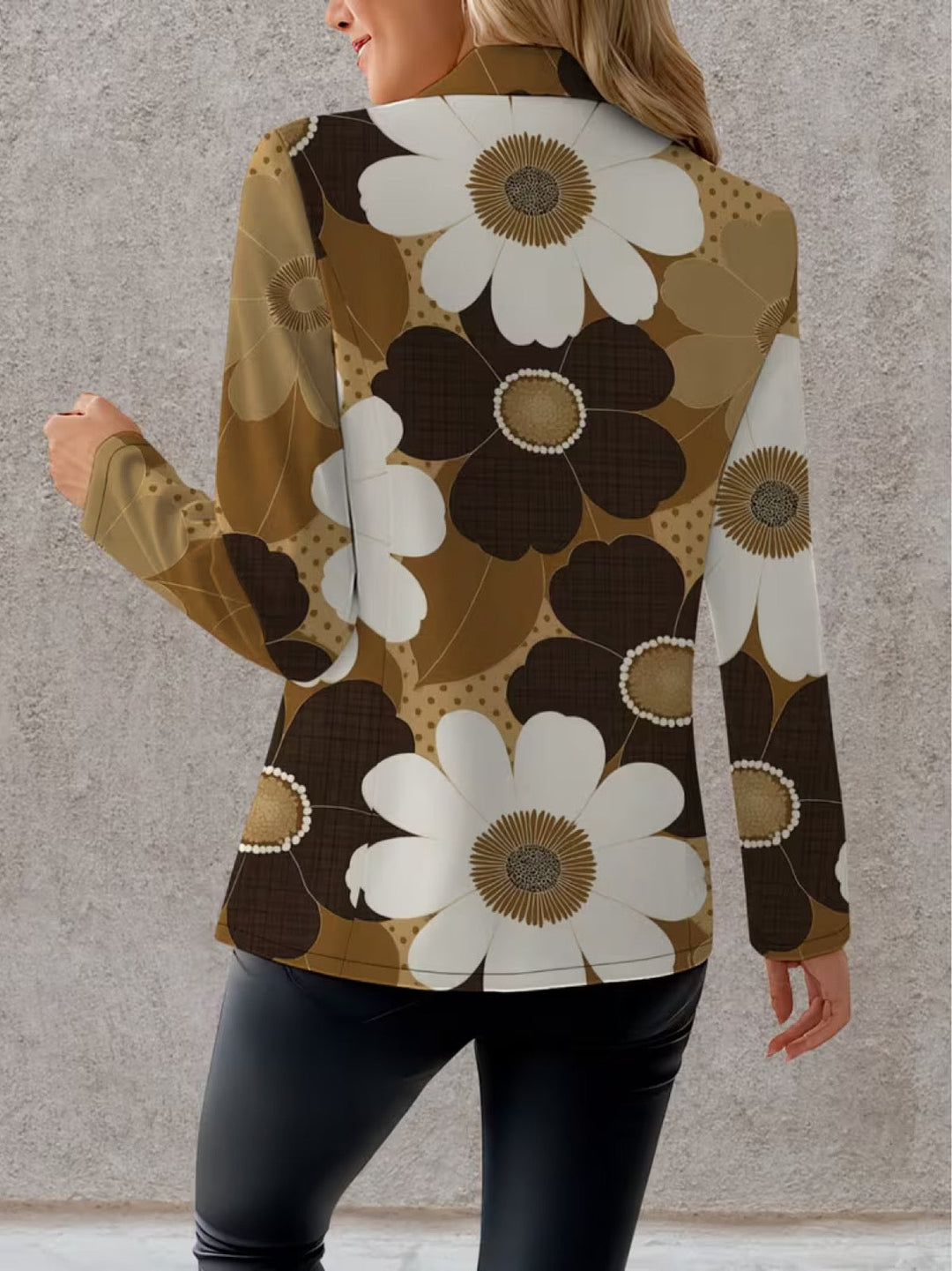 Clothilde Daisy Print Blazer