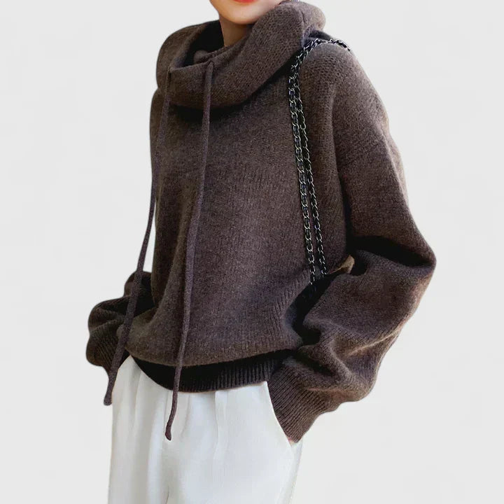 Monique | Cozy Knit Hoodie