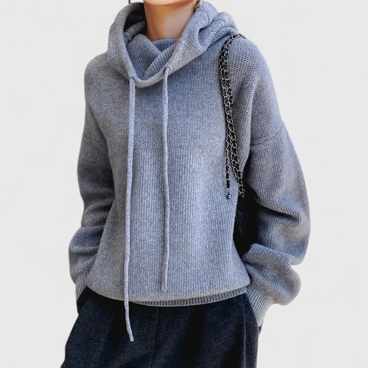 Monique | Cozy Knit Hoodie
