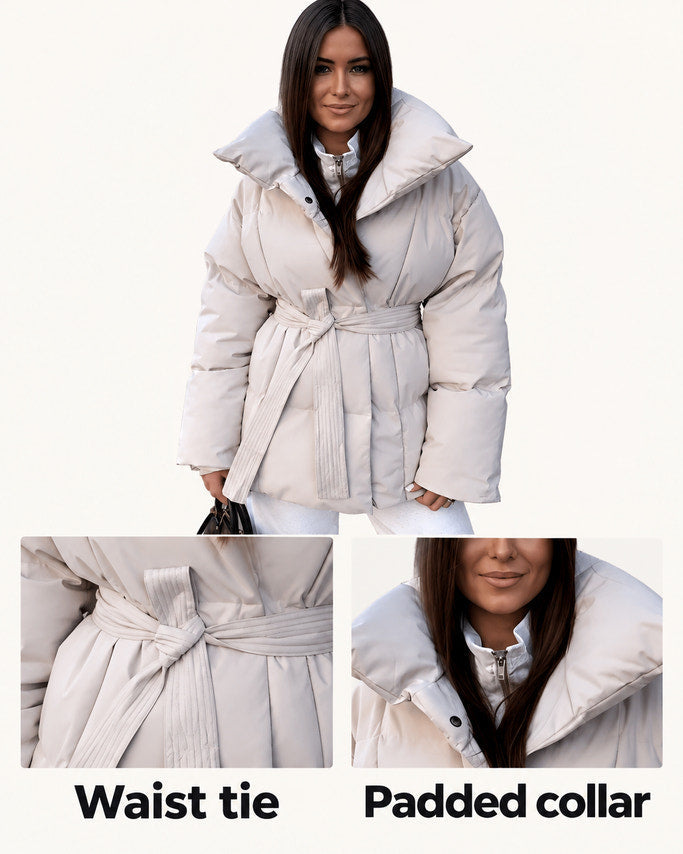 Ella | Belted Puffer Jacket