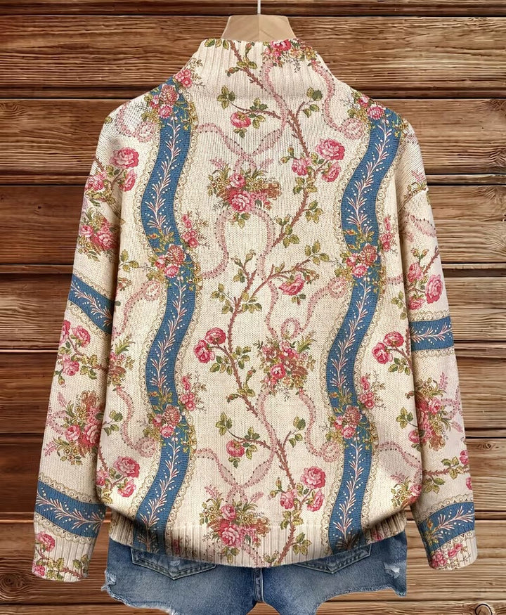 Camila - Floral Climbing Cardigan