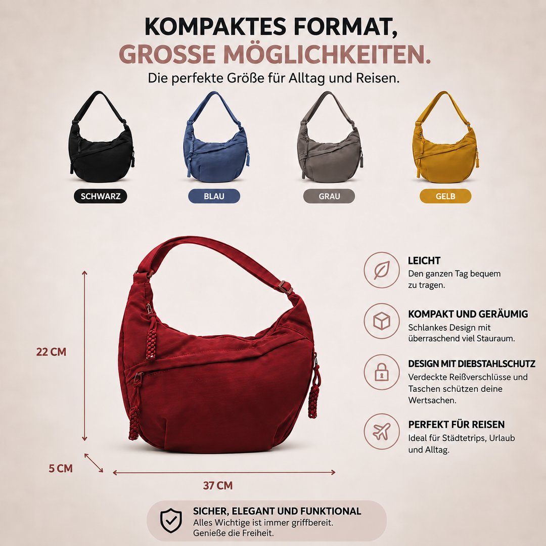 Clara Shoulder Bag in Orange - image 3