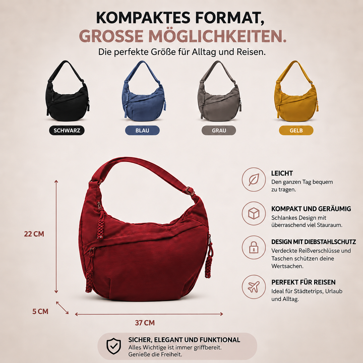 Clara Shoulder Bag in Orange - image 3