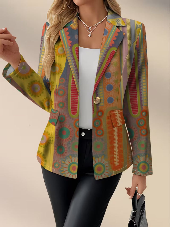 Faustine Bohemian Medallion Blazer