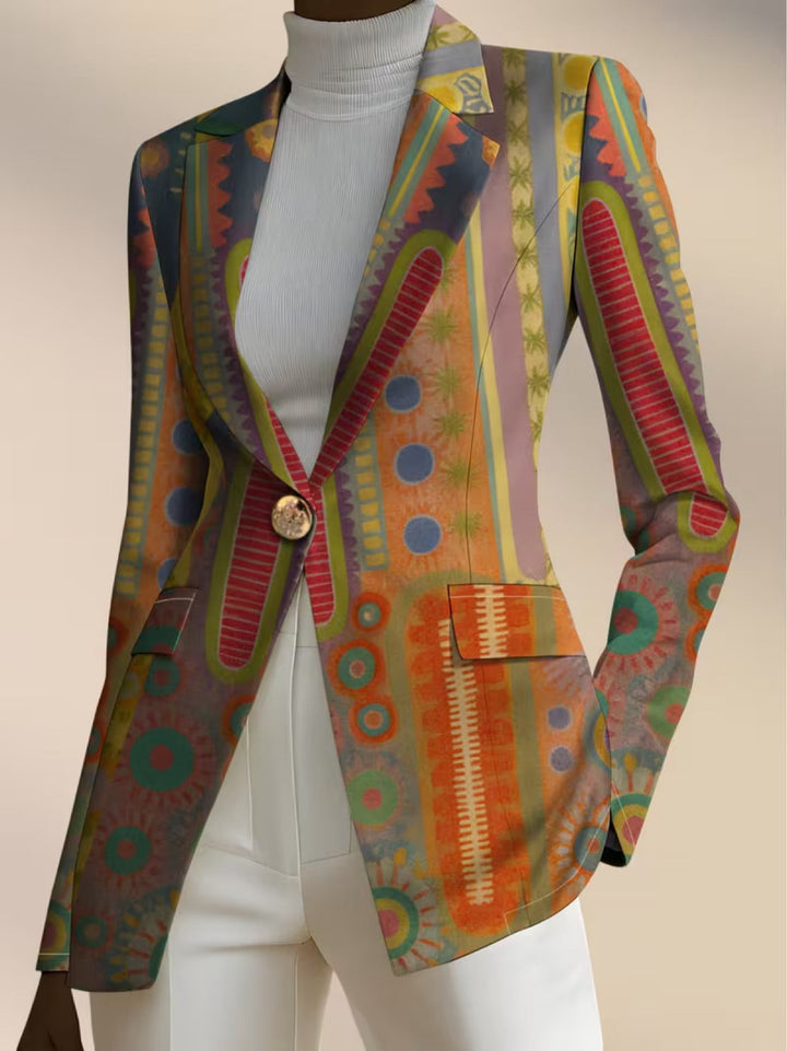 Faustine Bohemian Medallion Blazer