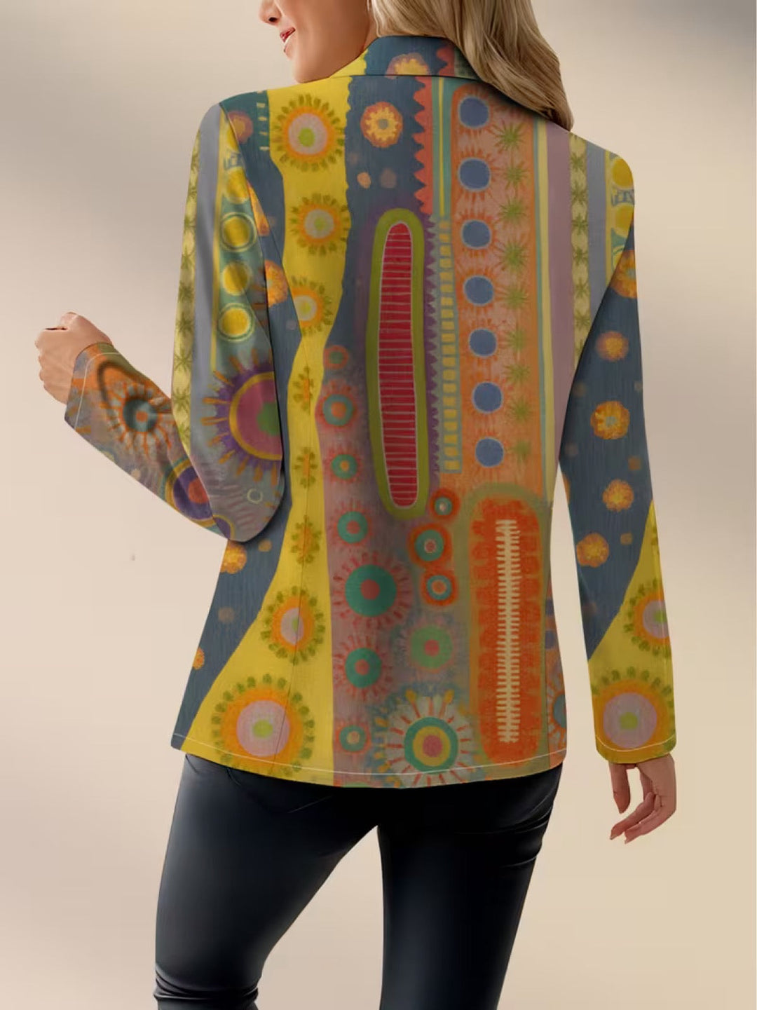 Faustine Bohemian Medallion Blazer