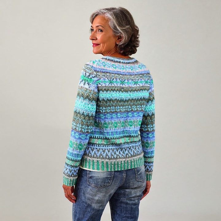 Traditional Icelandic Wool Knit Sweater