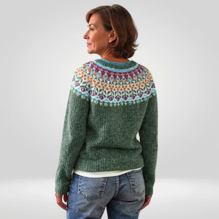 Traditional Icelandic Wool Knit Sweater