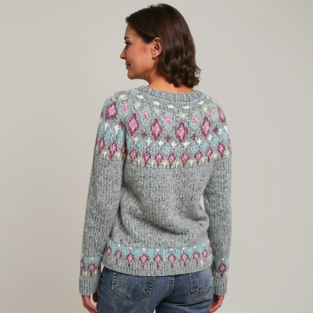Traditional Icelandic Wool Knit Sweater