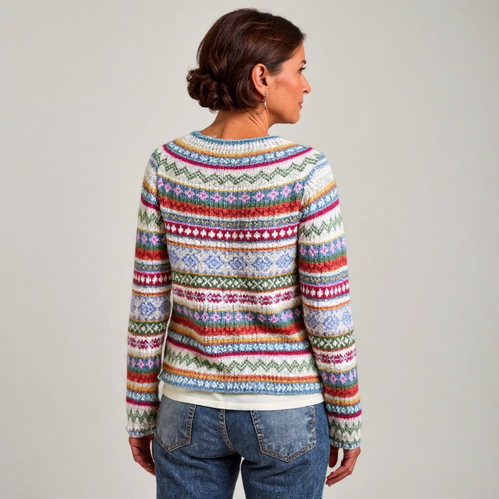 Traditional Icelandic Wool Knit Sweater