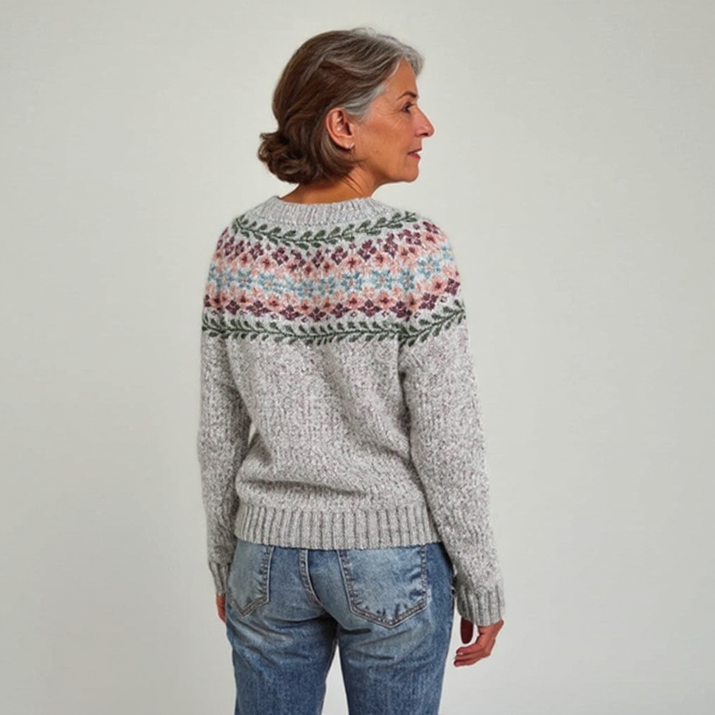 Traditional Icelandic Wool Knit Sweater