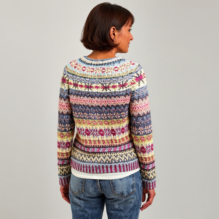 Traditional Icelandic Wool Knit Sweater