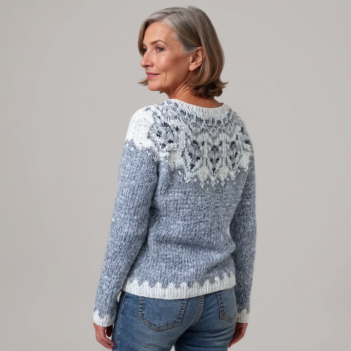 Traditional Icelandic Wool Knit Sweater