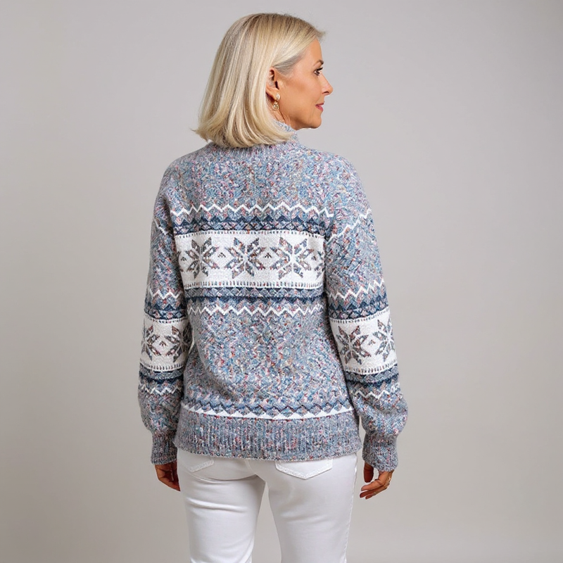 Traditional Icelandic Wool Knit Sweater