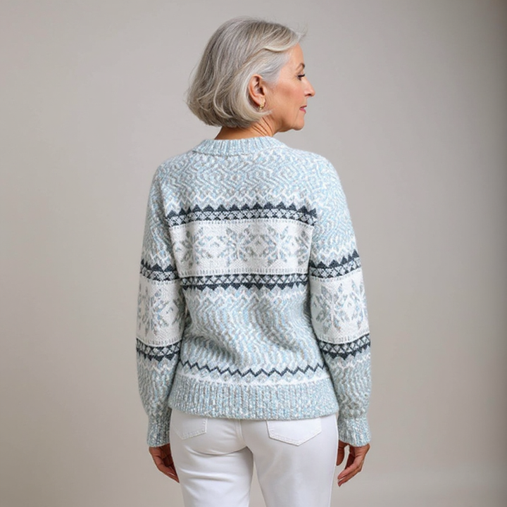 Traditional Icelandic Wool Knit Sweater