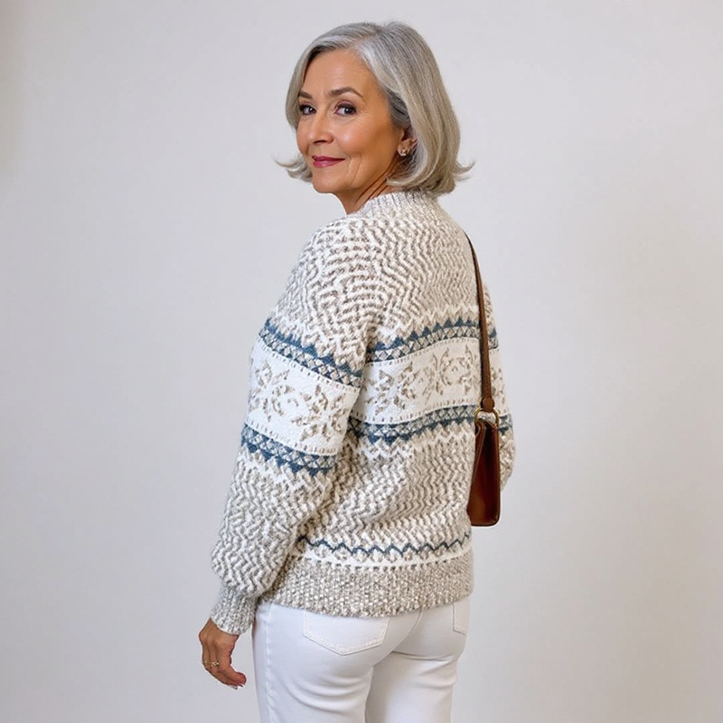 Traditional Icelandic Wool Knit Sweater