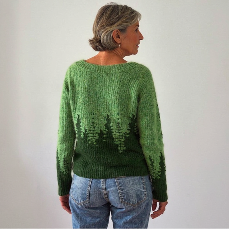 Traditional Icelandic Wool Knit Sweater