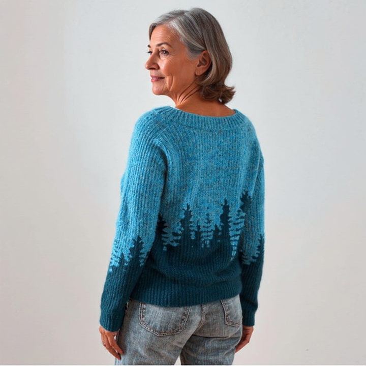 Traditional Icelandic Wool Knit Sweater