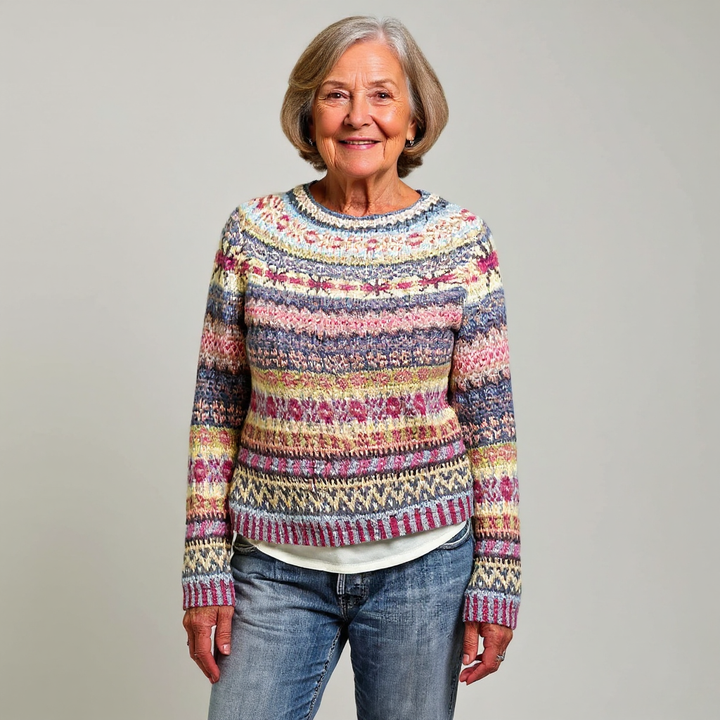 Traditional Icelandic Wool Knit Sweater