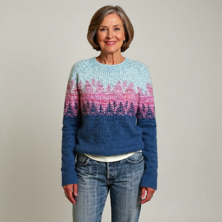 Traditional Icelandic Wool Knit Sweater