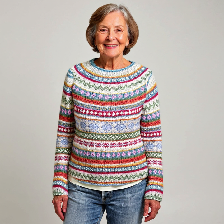 Traditional Icelandic Wool Knit Sweater