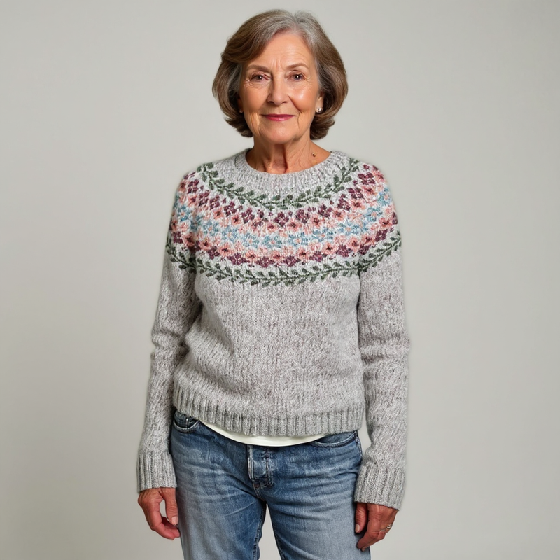 Traditional Icelandic Wool Knit Sweater