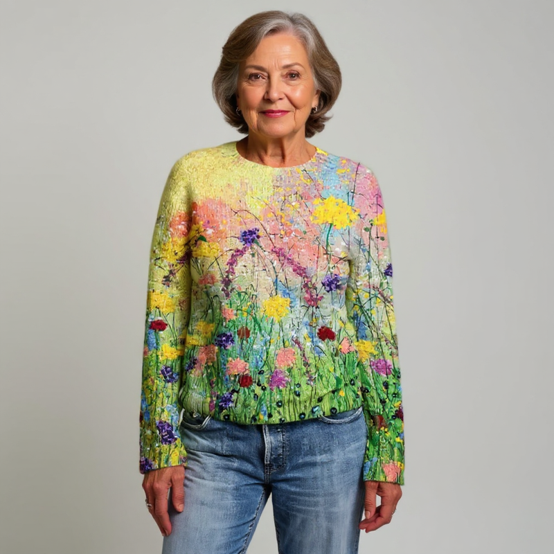 Traditional Icelandic Wool Knit Sweater